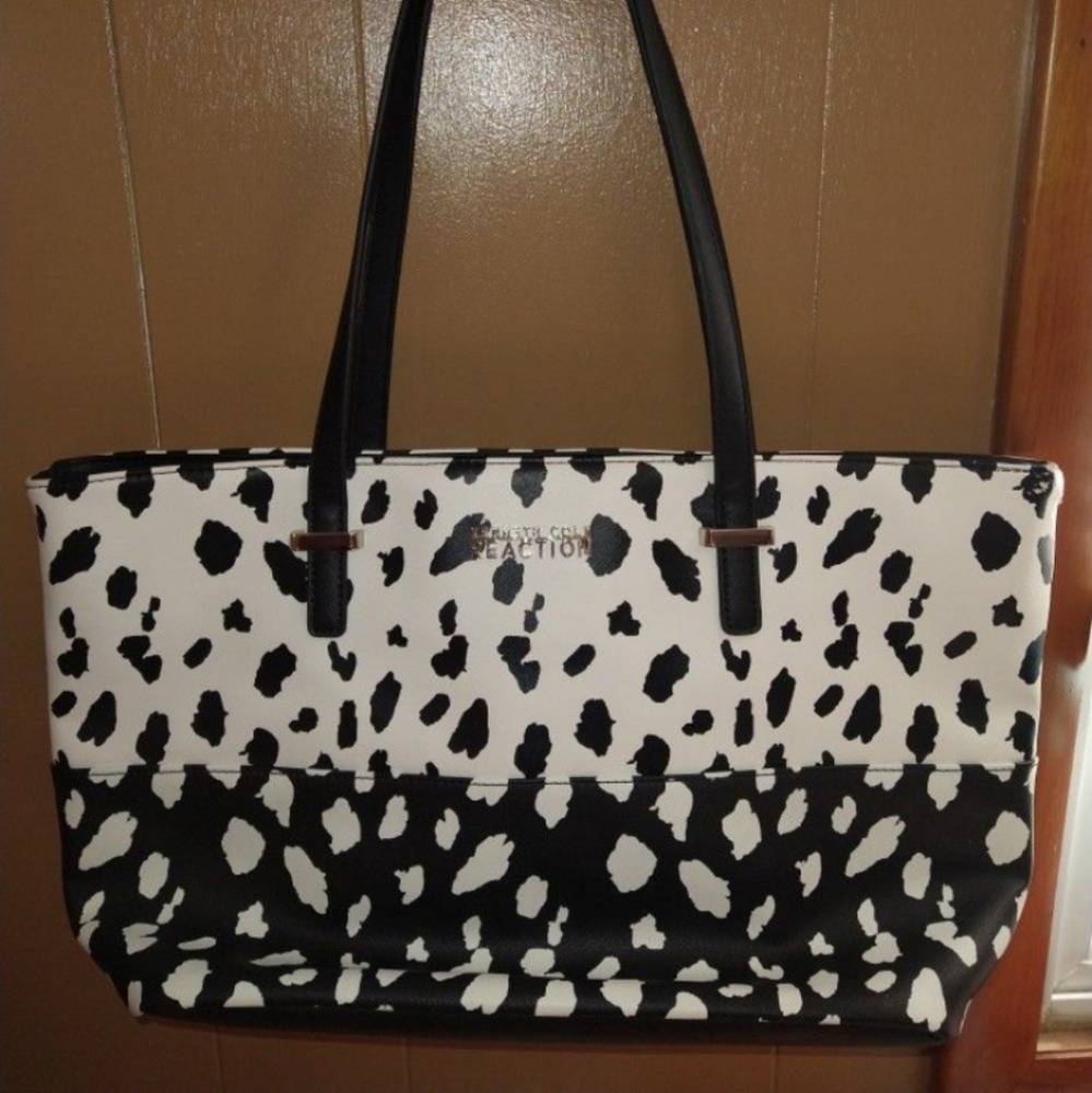 Kenneth Cole Reaction dalmatian bag 🛍️
